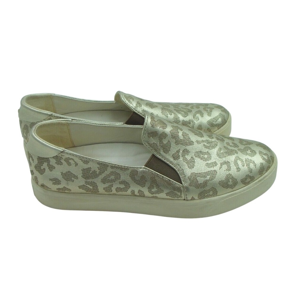 Cole Haan Grandpro Spectator 2.0 Slip-on Sneaker Gold Leopard Print Size 8.5B